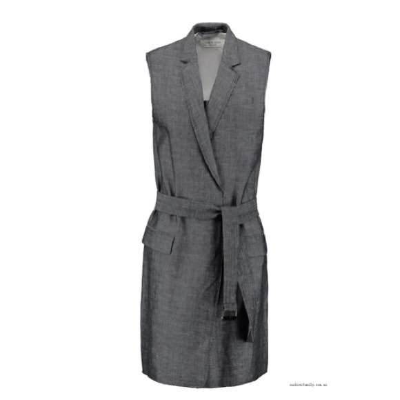 Rag & Bone Harold Denim Vest - Picture 3 of 5